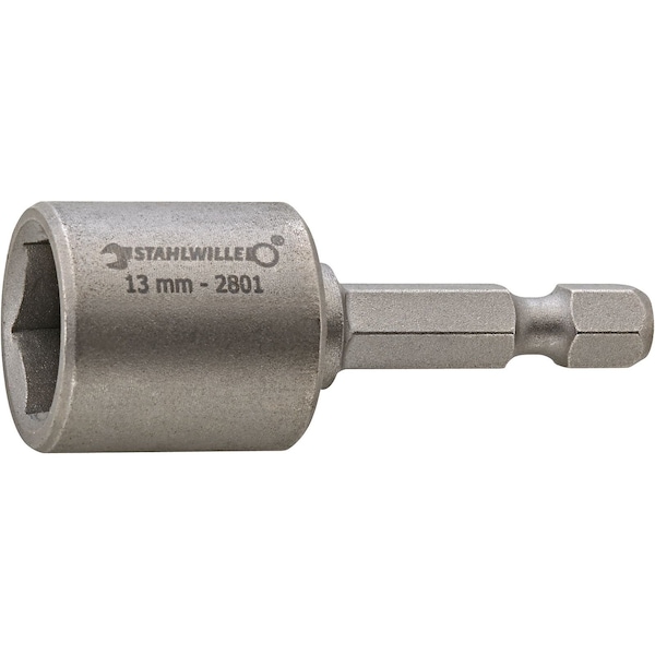 Socket 8 mm hex E 6, 3 L.50 mm